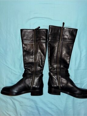 Coach Elm Riding Boots Genuine Leather sz 6